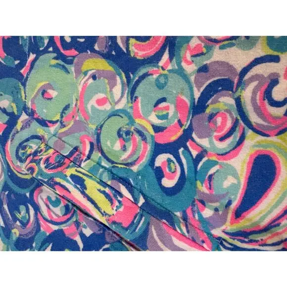 Lilly Pulitzer Skipper Popover Top Quarter Zip Womens Size Small Resort Coastal - Picture 8 of 9